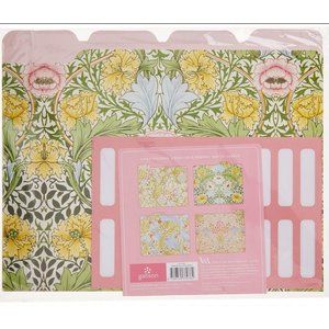 V&A William Morris Garden File Folders 16 total (2 packs)